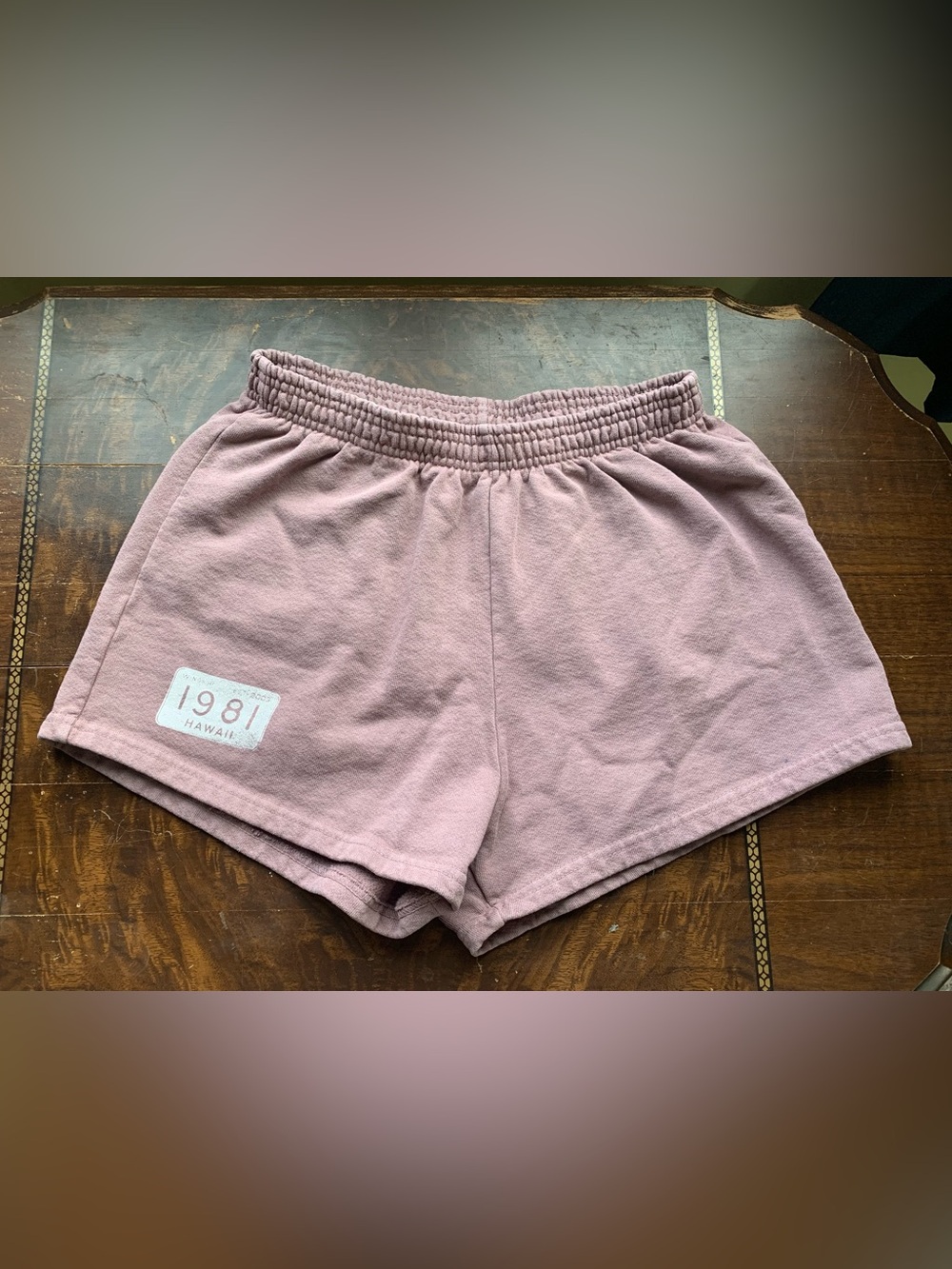 Wings Hawaii Athletic Lounge Shorts with Elastic-Waist